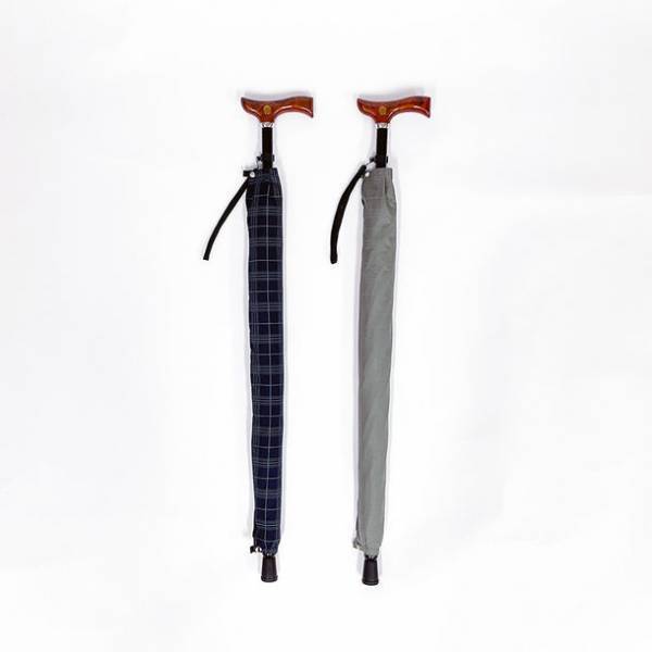 簡単脱着可能な新型ステッキ傘「Duet　Walker　MG」が2022年8月25日に発売　～傘の中に素敵なステッキ～