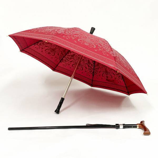 簡単脱着可能な新型ステッキ傘「Duet　Walker　MG」が2022年8月25日に発売　～傘の中に素敵なステッキ～