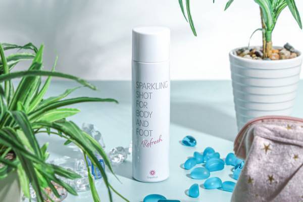 ジュワッと潤うボディ用炭酸クラッキングフォーム『sparkling shot』が9月13日より店頭発売