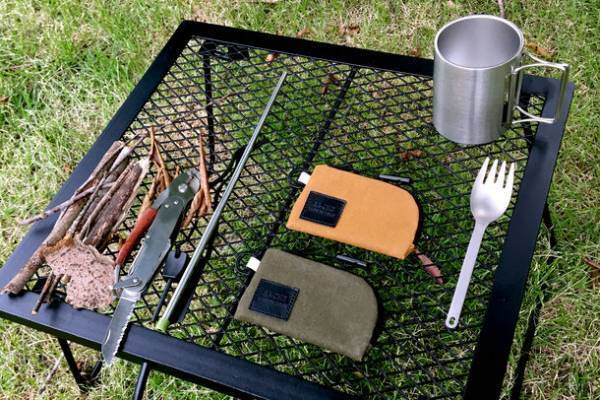 焚き火や料理で火の粉を気にせず手ぶらで過ごせる！超軽量耐水ミニ財布【アウトドア UL ミニウォレット】シリーズのキャンプに対応した難燃モデルが8月18日(木)に販売開始