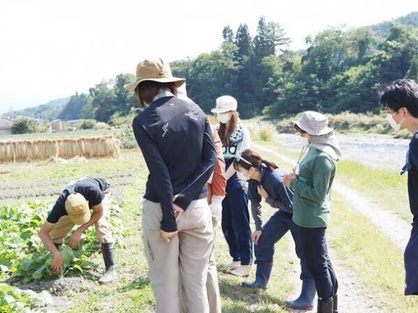 長野県朝日村の農家さんの畑で「越境学習プログラム KOERU」を9月17日～18日に開催　自然を感じ本来の自分と向き合おう