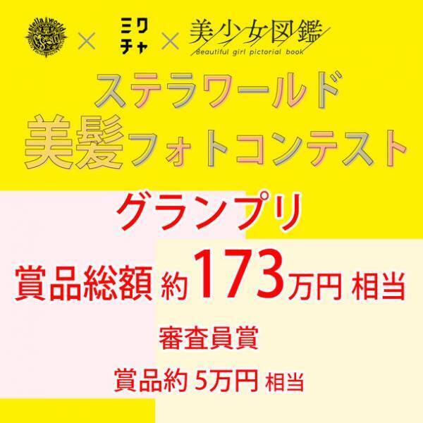美容室を応援する賞品総額約173万円のコンテスト　「ステラワールド美髪フォトコンテスト」の募集開始！