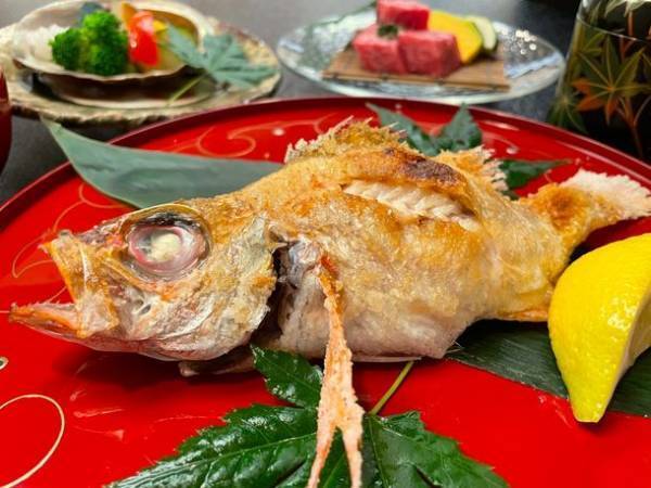 輪島ねぶた温泉　海游　能登の庄　9月底引網漁解禁！海游　能登の庄　のど黒大盤振る舞い！