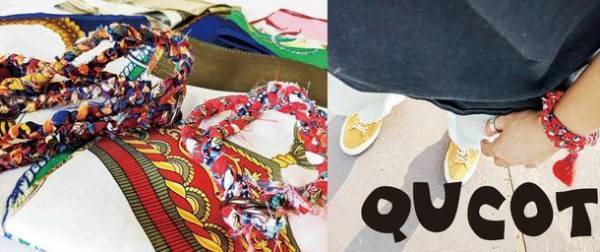 ヴィンテージスカーフや中古着物などを活用し、手作業で丁寧に作り上げていくSDGsファッションブランド「QUCOT(クコット)」8月26日(金)オンラインショップオープン！