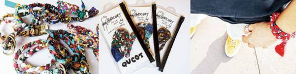 ヴィンテージスカーフや中古着物などを活用し、手作業で丁寧に作り上げていくSDGsファッションブランド「QUCOT(クコット)」8月26日(金)オンラインショップオープン！