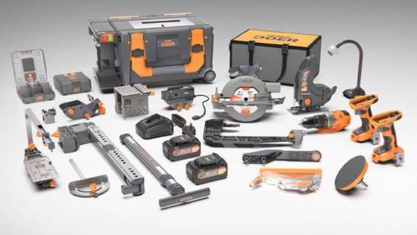 多機能でコンパクト、革新的な電動工具セット『DOER』　8月26日からMakuakeにて発売！DIY初心者から本格的な作業まで