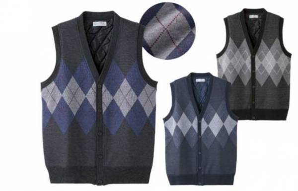 留め具のバリエーションを増やしシニア男性の着替えをサポート　紳士用機能性ニットベスト＆カーディガンを発売