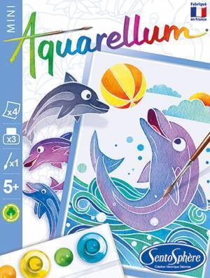 魔法のようなグラデーションを誰でも楽しめる！フランス発の水彩塗り絵「アクアレルム」日本初上陸！