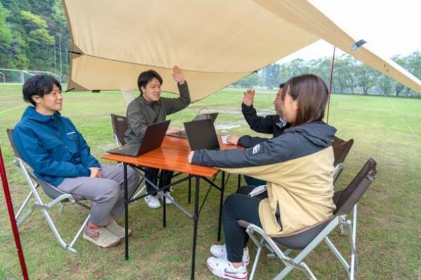 コロナ下の組織課題を廃校キャンプ場CAMPieceで楽しく解決！シェアスタイルバーベキューなどアウトドア研修を9/1スタート