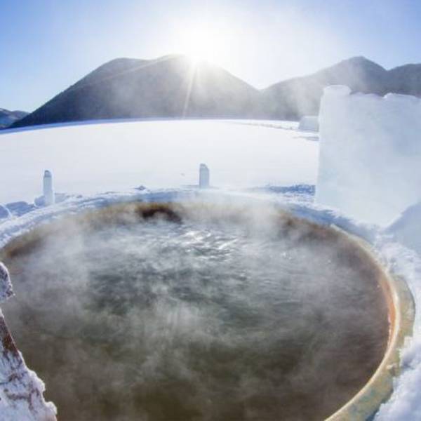 41年続くしかりべつ湖コタン名物＜氷上露天風呂＞　浴槽新設のクラウドファンディングを開始！