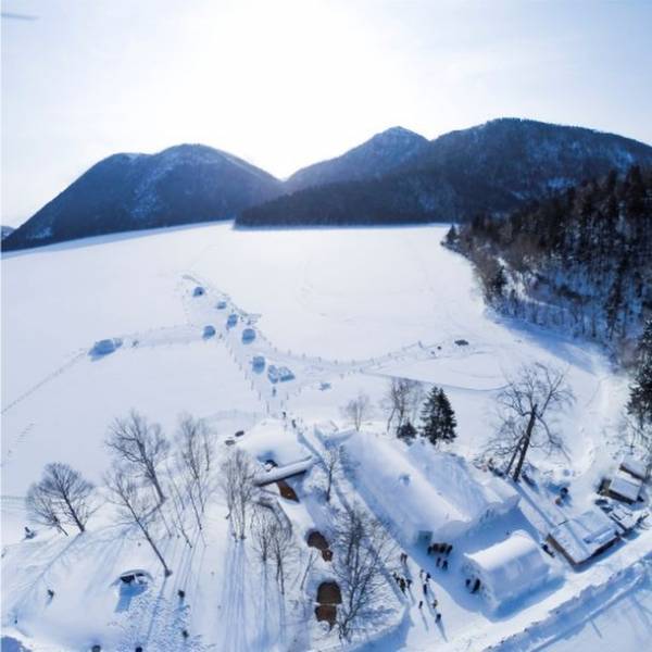 41年続くしかりべつ湖コタン名物＜氷上露天風呂＞　浴槽新設のクラウドファンディングを開始！