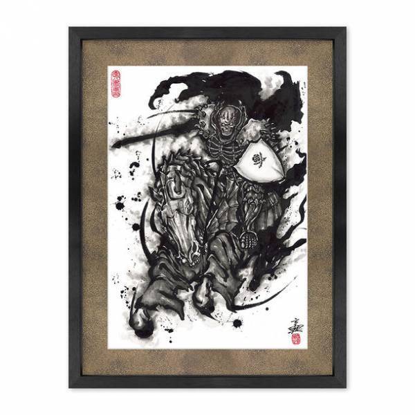 ファン待望のコミックス41巻、「連載再開」に関する展示物も追加展示決定！チケット一般前売り券販売スタート！8月27日(土)10:00より　展覧会「大ベルセルク展　～三浦建太郎 画業32年の軌跡～ 銀座Edition」2022年9月21日(水)-10月4日(火)　ベルセルク×武人画師・こうじょう雅之　コラボレーショングッズも登場