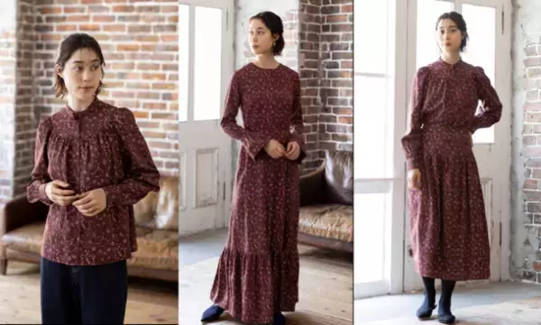 ピープルツリー2022年秋冬コレクション　V&Aとのコラボレーションに新作登場！草花や森林モチーフのオーガニックコットン等のファッション＆小物