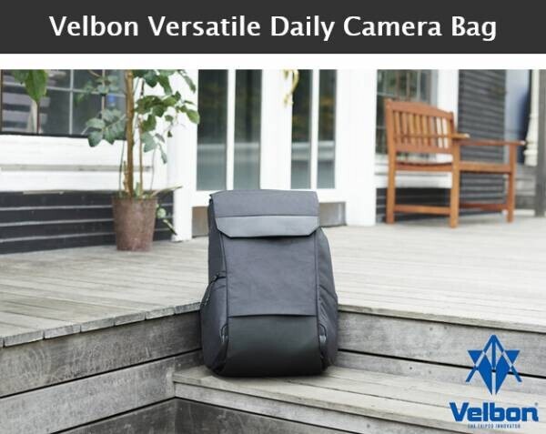 三脚のVelbon(ベルボン)が本気で作ったカメラバッグ「Velbon Versatile Daily Camera Bag」の先行予約販売を「Makuake」上で開始！