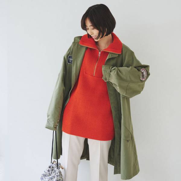 4WAYで着回しできる、ユニセックスデザインの「ファーベスト付きモッズコート」を9月29日(木)販売開始