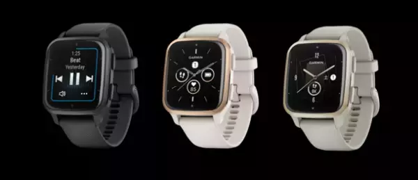 高機能・軽量コンパクトで初心者や女性にもおすすめのエントリーモデルフィットネスGPSウォッチシリーズに最新モデル登場　『Venu Sq 2』『Venu Sq 2 Music』を9月16日(金)に発売