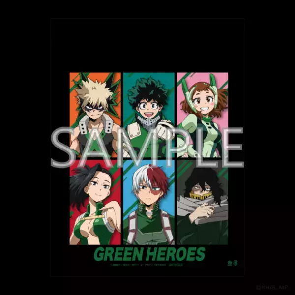 GREEN HEROES、ハンズに来たる。『僕のヒーローアカデミア』アニメ第6期放送を記念したフェアが全国の東急ハンズ20店舗にて開催決定！2022年10月28日(金)よりスタート！