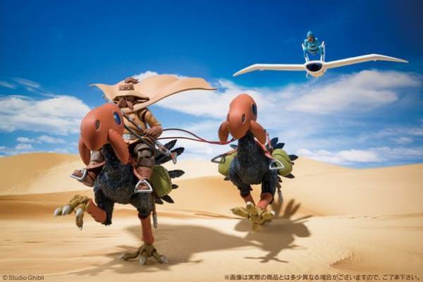 「風の谷のナウシカ」腐海一の剣士“ユパ・ミラルダ”と愛鳥“トリウマ(カイ・クイ)”を立体化！