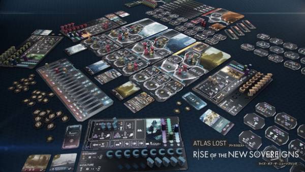 新作ボードゲーム『アトラスロスト』「Kickstarter」でクラウドファンディング開始！
