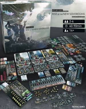 新作ボードゲーム『アトラスロスト』「Kickstarter」でクラウドファンディング開始！