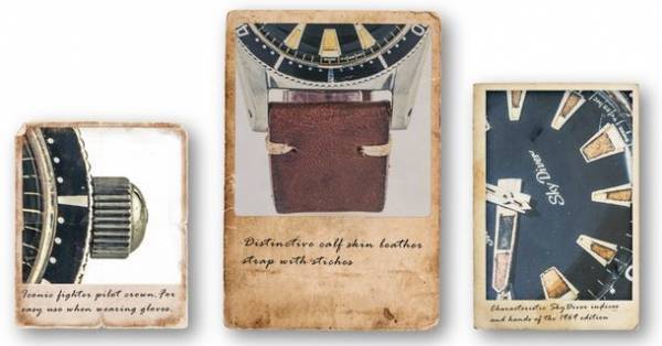 ミリタリーウォッチの復刻コレクション「スカイダイバー」シリーズの新作が9月22日(木)発売　～1973年 特別限定生産モデルが最新技術や素材を使って復刻～