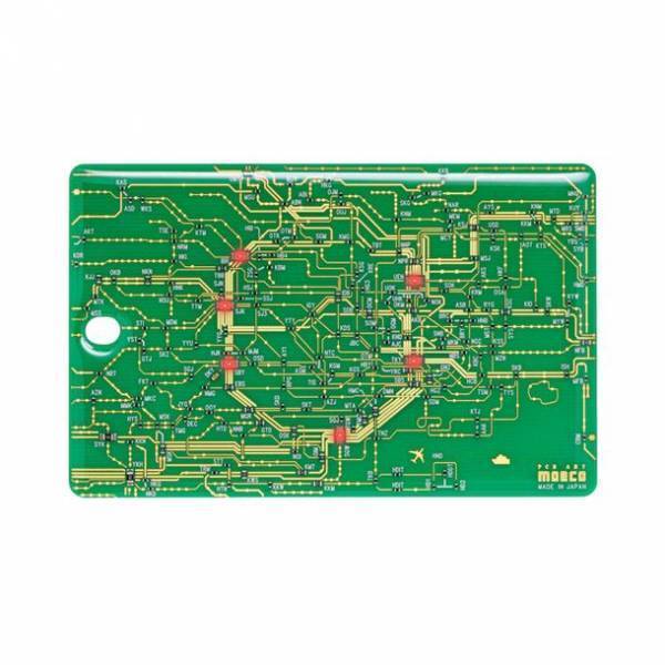 LEDが6個に！改札やタッチ式セキュリティでLEDが光るICカードケース「東京回路線図＆関西回路線図」が登場　～前作はTwitterで12,000RTを達成～