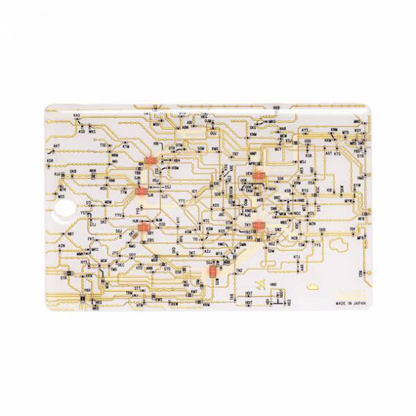 LEDが6個に！改札やタッチ式セキュリティでLEDが光るICカードケース「東京回路線図＆関西回路線図」が登場　～前作はTwitterで12,000RTを達成～