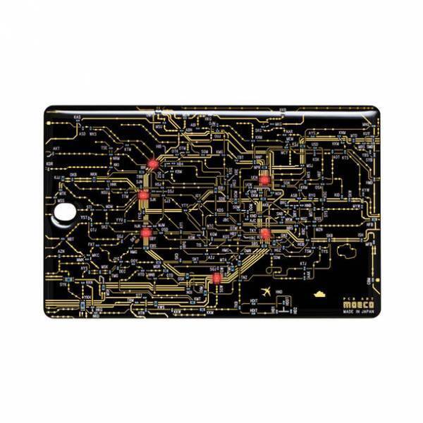 LEDが6個に！改札やタッチ式セキュリティでLEDが光るICカードケース「東京回路線図＆関西回路線図」が登場　～前作はTwitterで12,000RTを達成～
