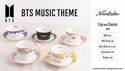 BTSの「Dynamite」「Butter」など楽曲モチーフの『カップ＆ソーサーセット』が登場！