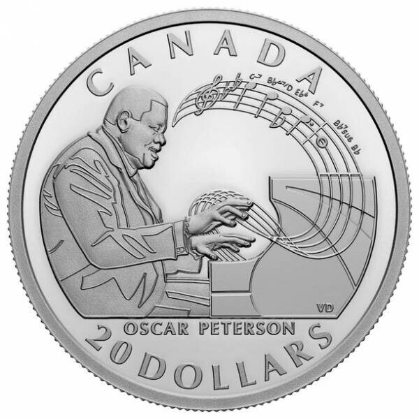 カナダの伝説的ジャズピアニスト「オスカー・ピーターソン」　音楽文化への貢献を称えた記念コインが9月6日に予約販売開始