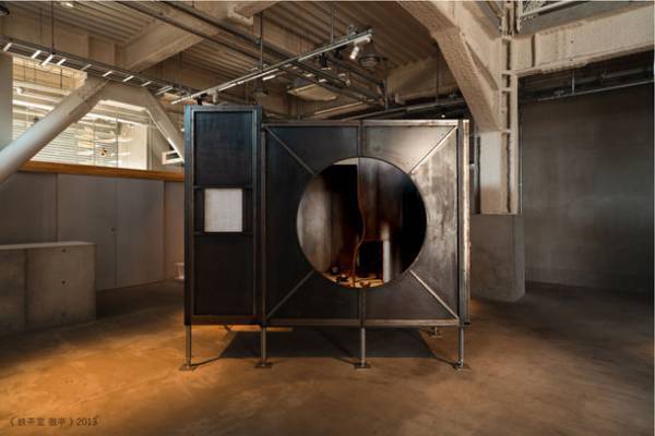 蒲田の屋外に仕掛ける大型映像インスタレーション　OTAアート・プロジェクト　マチニエヲカクVOL.4大洲大作　Logistics／Rotations