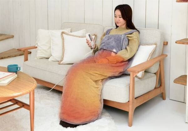 “着る”電気毛布で冬を暖かく快適に　「電気毛布 YAPP-40AC／YKAPP-40AC」を新発売