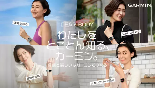 Garmin アンバサダーに、“田丸麻紀さん”が就任！2022年9月8日(木)にメッセージ動画公開