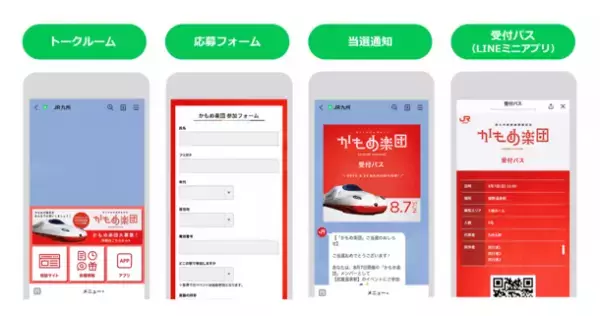 LINE Fukuoka、西九州新幹線「かもめ」開業プロジェクトにおいて、DX推進パートナーとして約5万人の応募をサポートし、ユーザー満足度向上と運営効率化を同時に実現