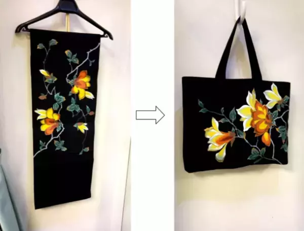 店舗に出向かなくても服・靴・カバン等のお直しが出来更に廃棄物をリメイクして思い出に残すビジネス「定期訪問巡回サービス」