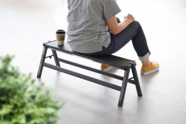 脚立は脚立として使わないのが主流！？キャンプでもインテリアでも映え確定のステップスツールを9/22より発売