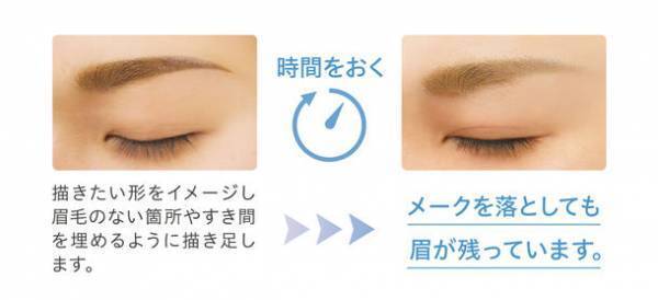 メークと同時にティントができる『染まるアイブロウ』新たに保湿成分を配合し、9/20にリニューアル発売！マスク生活で大切な「眉メーク」に自信　