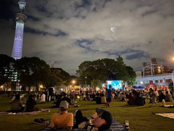 野外映画祭「すみだパークシネマフェスティバル」を2年ぶりに9月22日～9月25日の4日間開催！