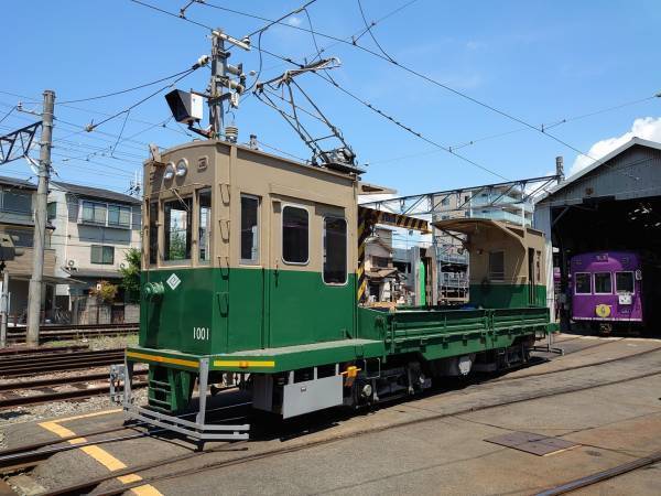 １０月１日はデト・モト１００１号車『貨車の日』叡電×嵐電コラボイベント開催