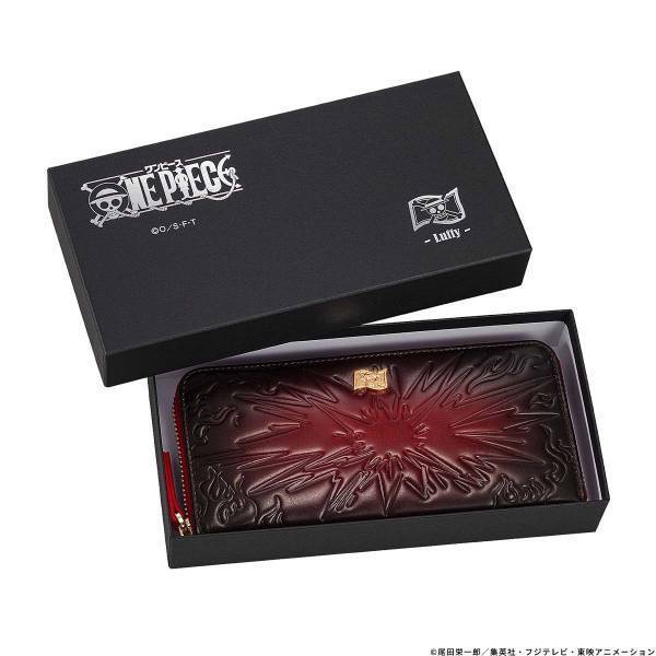 『ONE PIECE』からクールなレザーウォレットが登場！ルフィ・ゾロ・サンジ・エースをイメージした特注のグラデーションレザー使用の本格派！