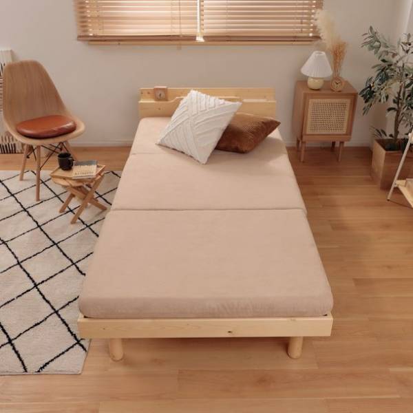 追求したのは身体を支える固めの寝心地　老舗ソファメーカー“セルタン”から「丸いフォルムの5層構造三つ折りマットレス」発売