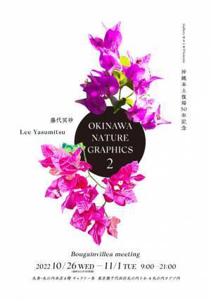 ＜沖縄本土復帰50年記念＞沖縄の景色に彩りを添える秋のイベント「OKINAWA NATURE GRAPHICS 2」が10/26から開催