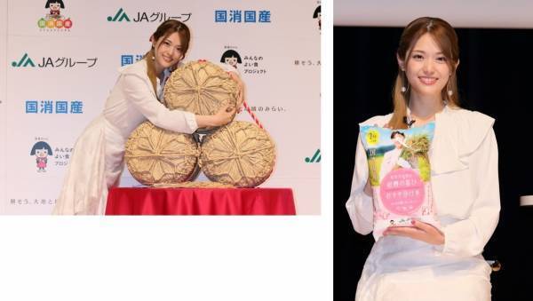 松村沙友理さん、JAグループお米消費拡大アンバサダー２年目！収獲の喜びおすそ分け米キャンペーン実施中！松村沙友理さんが実際に収穫したお米２kgを500名にプレゼント
