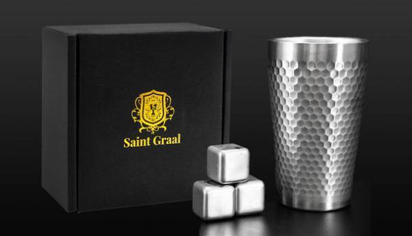 “男性用プレゼントの新定番に”10月より発売！お酒を薄めずに冷やす「溶けない氷」タンブラーセット
