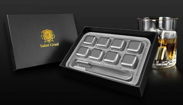 “男性用プレゼントの新定番に”10月より発売！お酒を薄めずに冷やす「溶けない氷」タンブラーセット