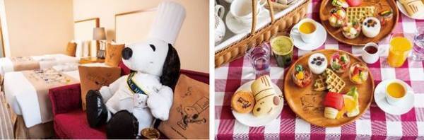 『PEANUTS』作者　チャールズ・M・シュルツ氏生誕100周年記念企画　第2弾！PEANUTS Friends' Afternoon Tea　本館17階「インペリアルラウンジ アクア」料理長スヌーピーのレストランプラン 10th story　本館1階「パークサイドダイナー」