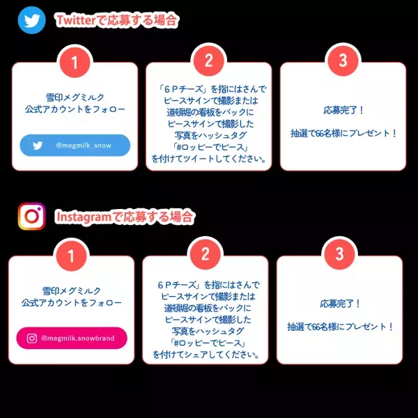 ハイ！チーズ　『６Pチーズ』でピースサイン    ＃ロッピーでピース　写真投稿キャンペーン