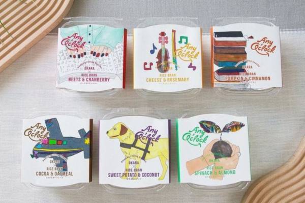 自然の素材の価値をそのままに、美味しくて心と身体が喜ぶ、愛を繋ぐお菓子『Any O’clock』　銀座ロフト・渋谷ロフトで10月より販売開始！