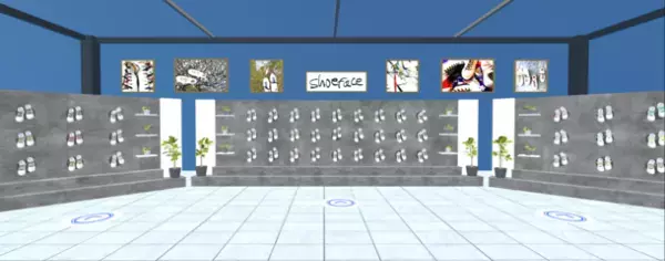 まるで本物が目の前に！シューレースブランド「shoeface」バーチャルショップオープン