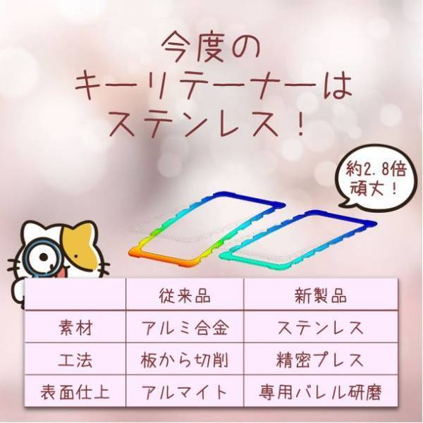 鍵を財布にしまうアイデアグッズ「キーリテーナー」の改良版商品を11月10日(木)にAmazonにて販売開始